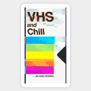 VHS and Chill Sticker